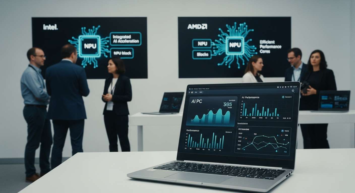 VastSoft A Inteligência Artificial Intel e AMD focam na era do AI PC