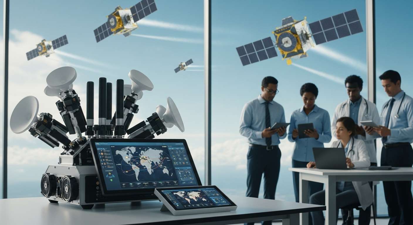 VastSoft A espinha dorsal da conectividade via satélite LEO