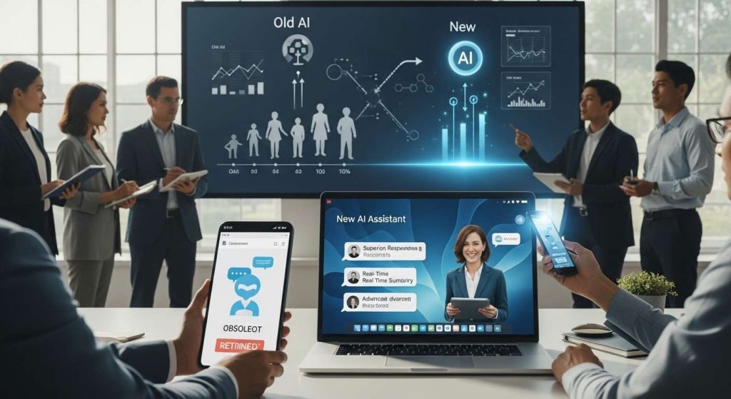 VastSoft Como a nova Inteligência Artificial está forçando a saída de modelos antigos