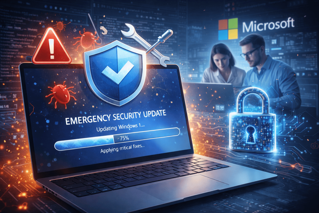 VastSoft Correção Urgente Microsoft resolve falha crítica no Windows 11