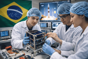 VastSoft Estudantes brasileiros rumo ao espaço