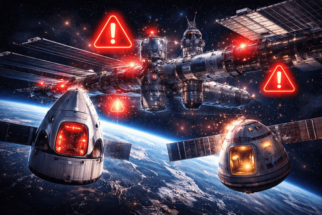 VastSoft Evacuação Espacial A ISS está preparada para emergências