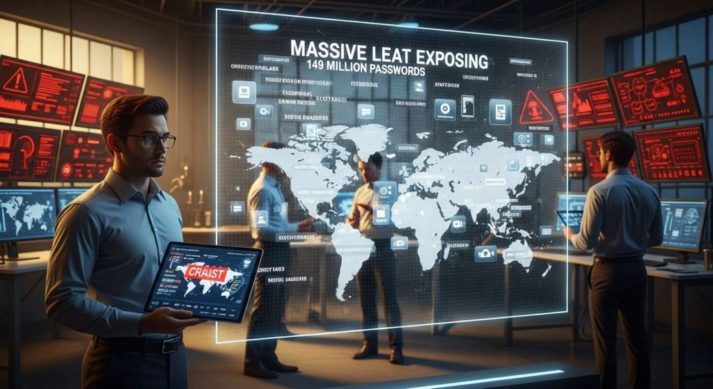 VastSoft Megavazamento expõe 149 milhões de senhas na internet