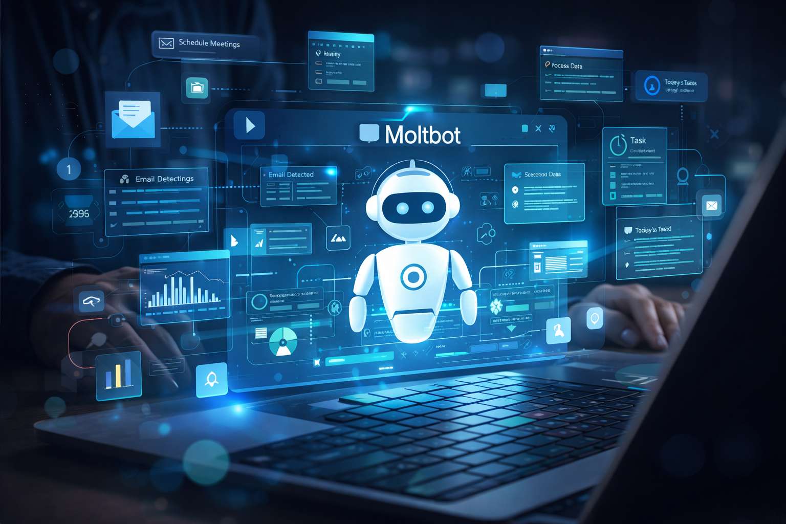 VastSoft Moltbot chega ao mercado Produtividade e automação de fluxos complexos
