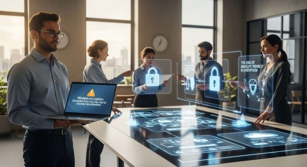 VastSoft O fim da privacidade absoluta na criptografia do Windows