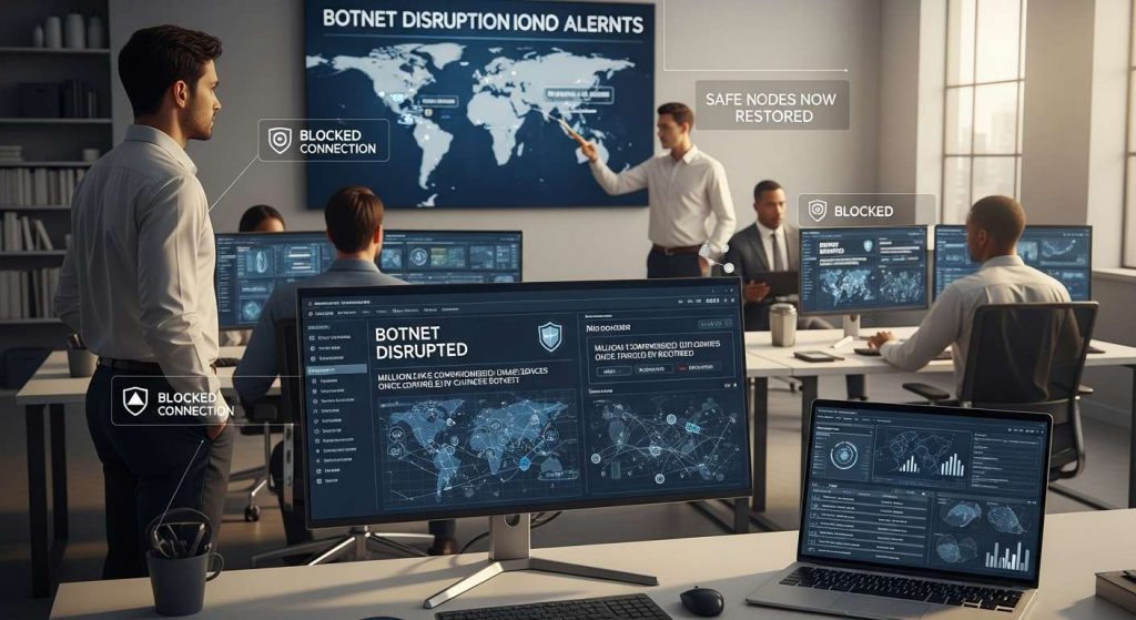 VastSoft Operação de Cibersegurança do Google derruba botnet chinesa massiva