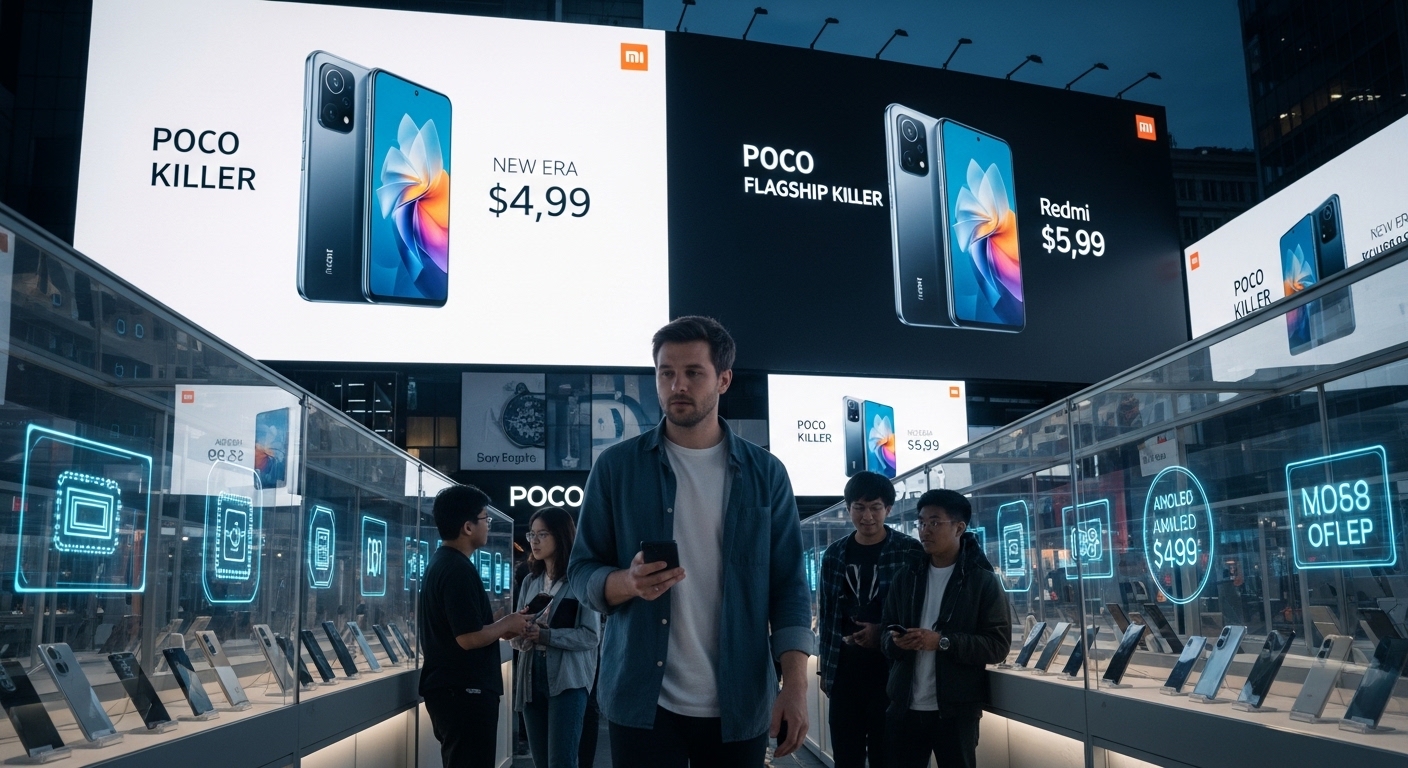 VastSoft A mudança da Redimi Poco e Redmi Seguindo o mesmo rastro