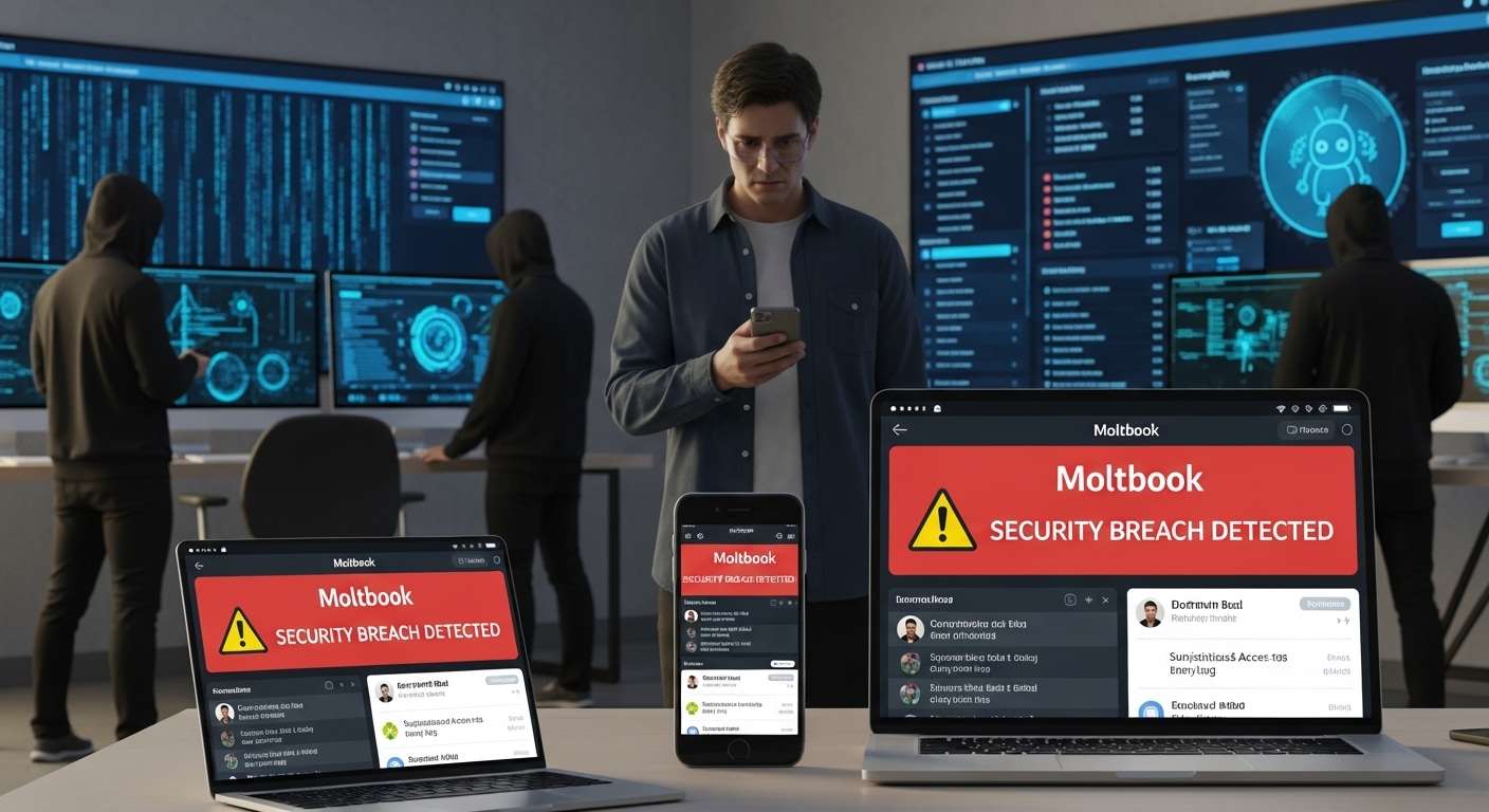 VastSoft Como a Inteligência Artificial da Moltbook foi alvo de vulnerabilidade