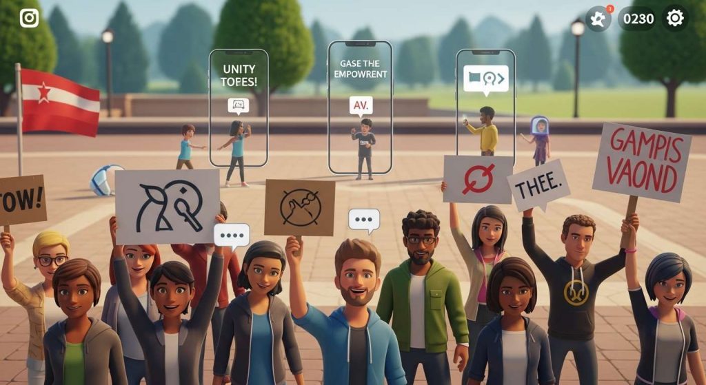 Como a união entre Roblox e protestos redefine o ativismo