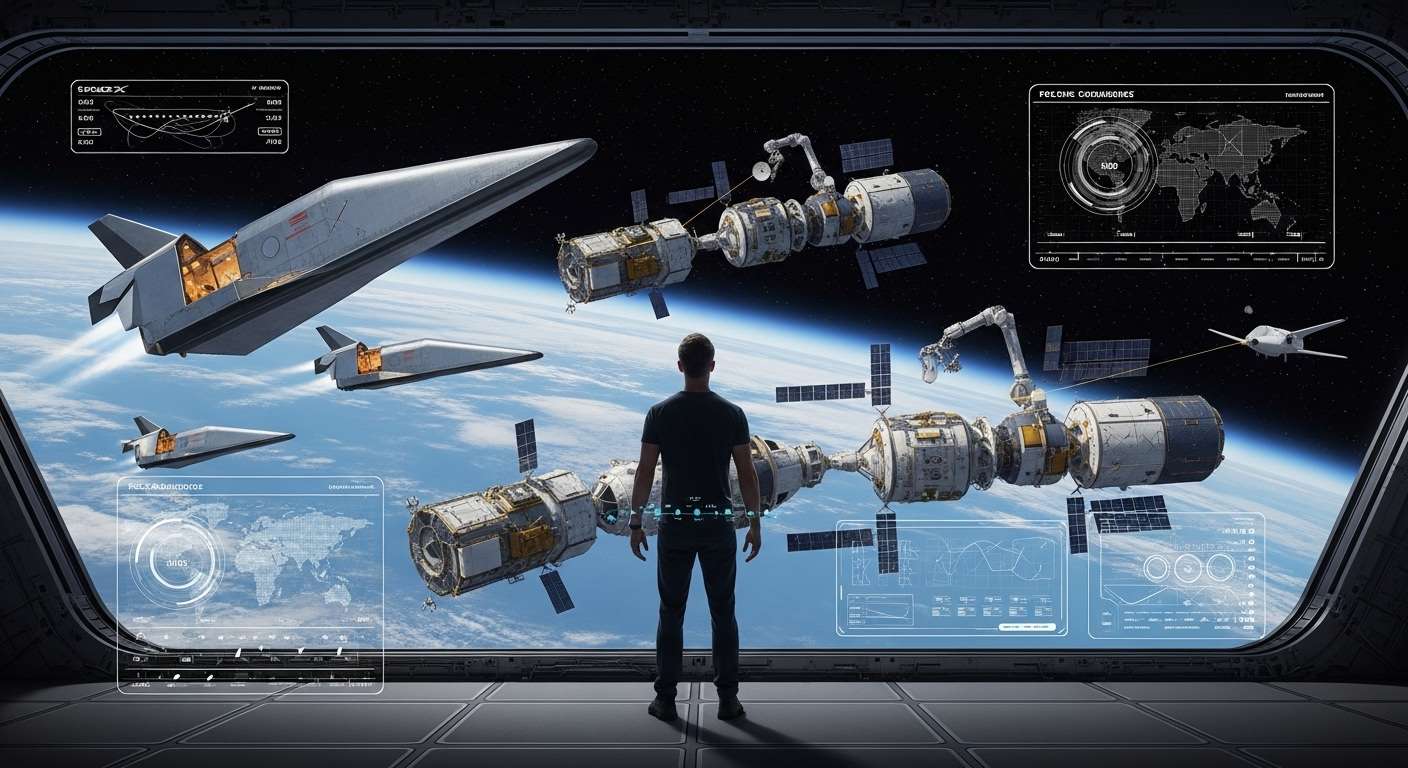 VastSoft Data Centers em Órbitas O papel da SpaceX e a logística orbital