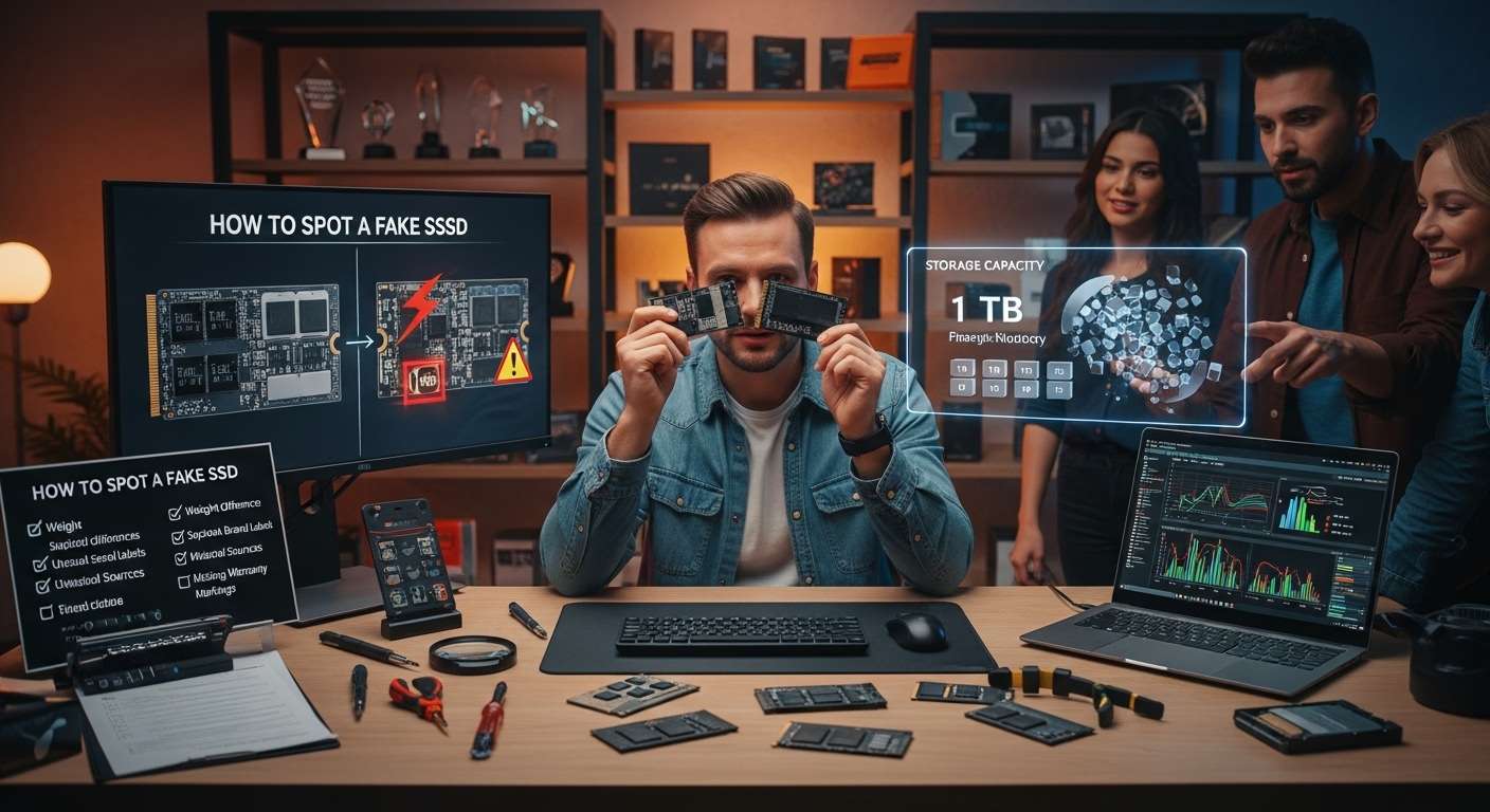 VastSoft SSD Falso Ferramentas de diagnóstico Validando após a entrega