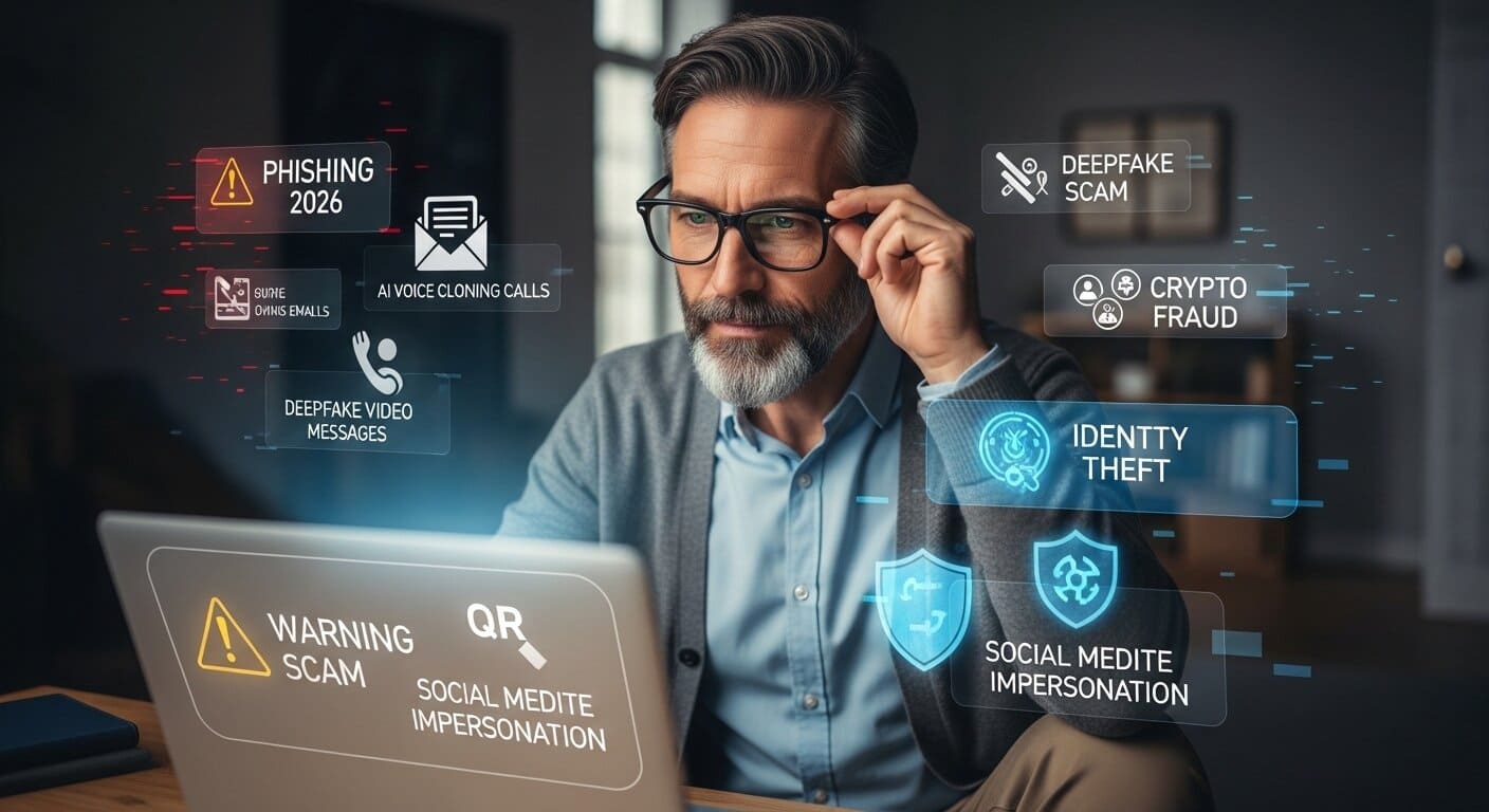 VastSoft Golpes Digitais Mais Comuns em 2026 e Como se Proteger