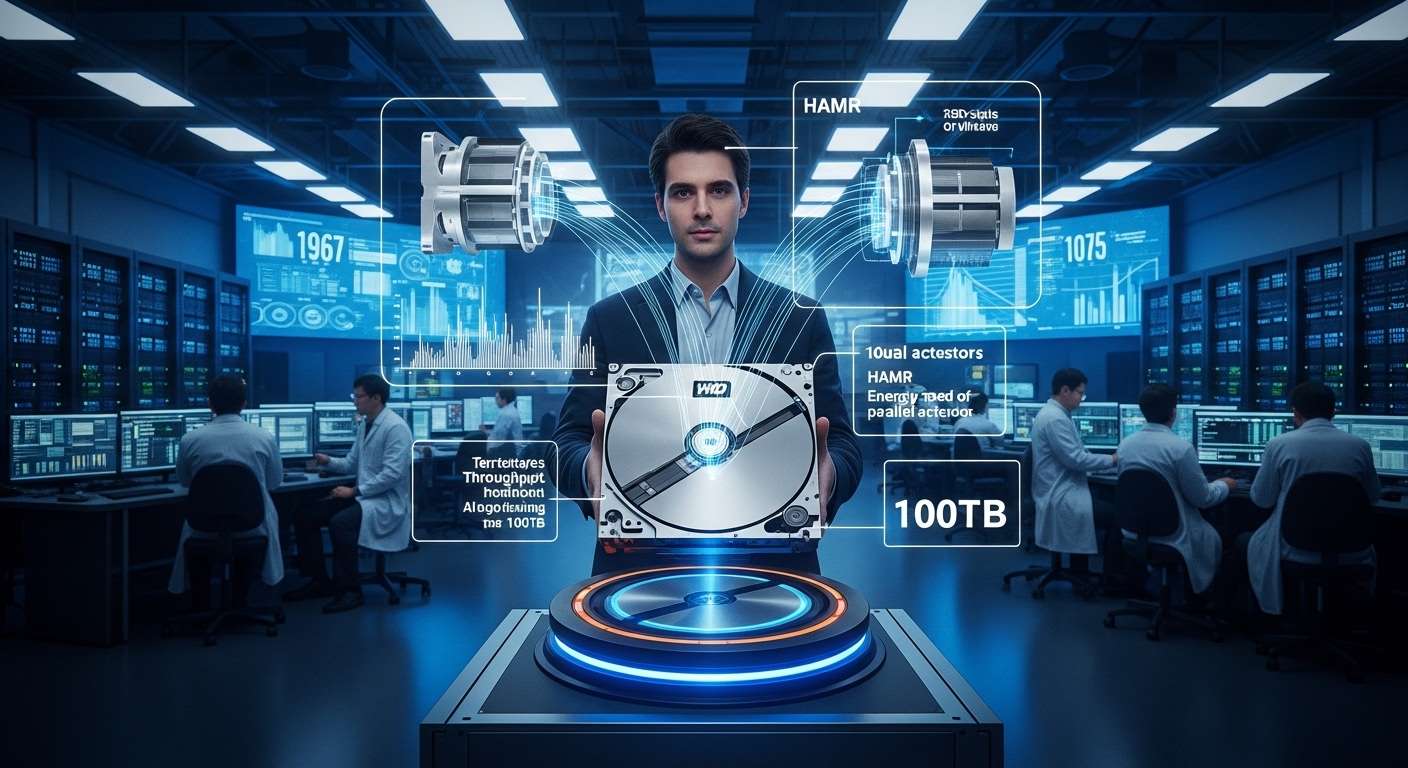 VastSoft HDDs de 100TB surpreendem o mercado e marcam o retorno do hardware clássico