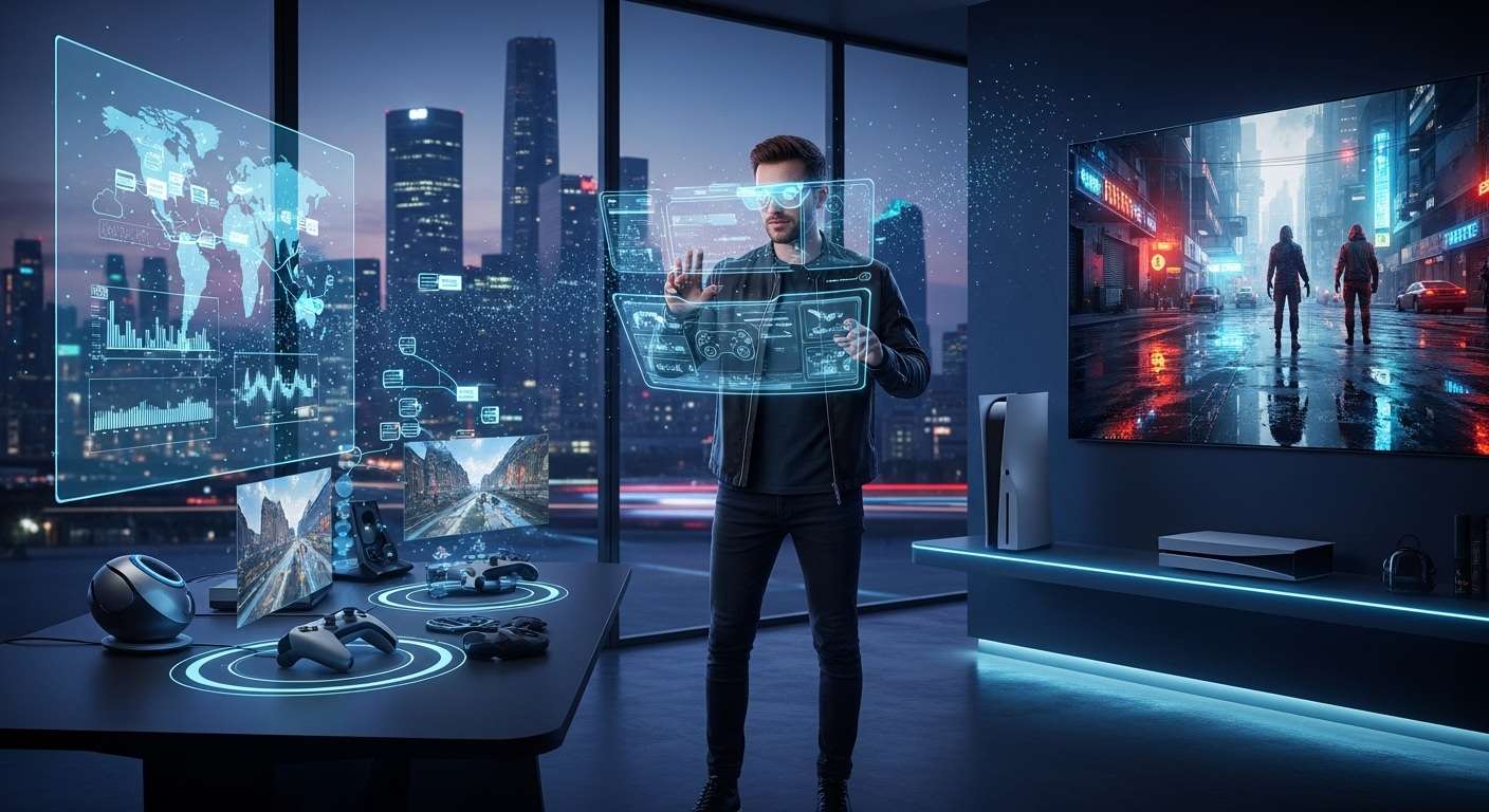 VastSoft O Futuro dos Games em 2026 Consoles, Nuvem e Inteligência Artificial