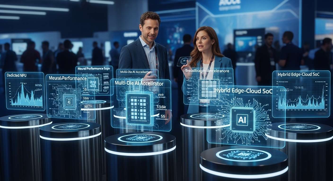 VastSoft Principais Chips com Foco em IA Apresentados na CES 2026