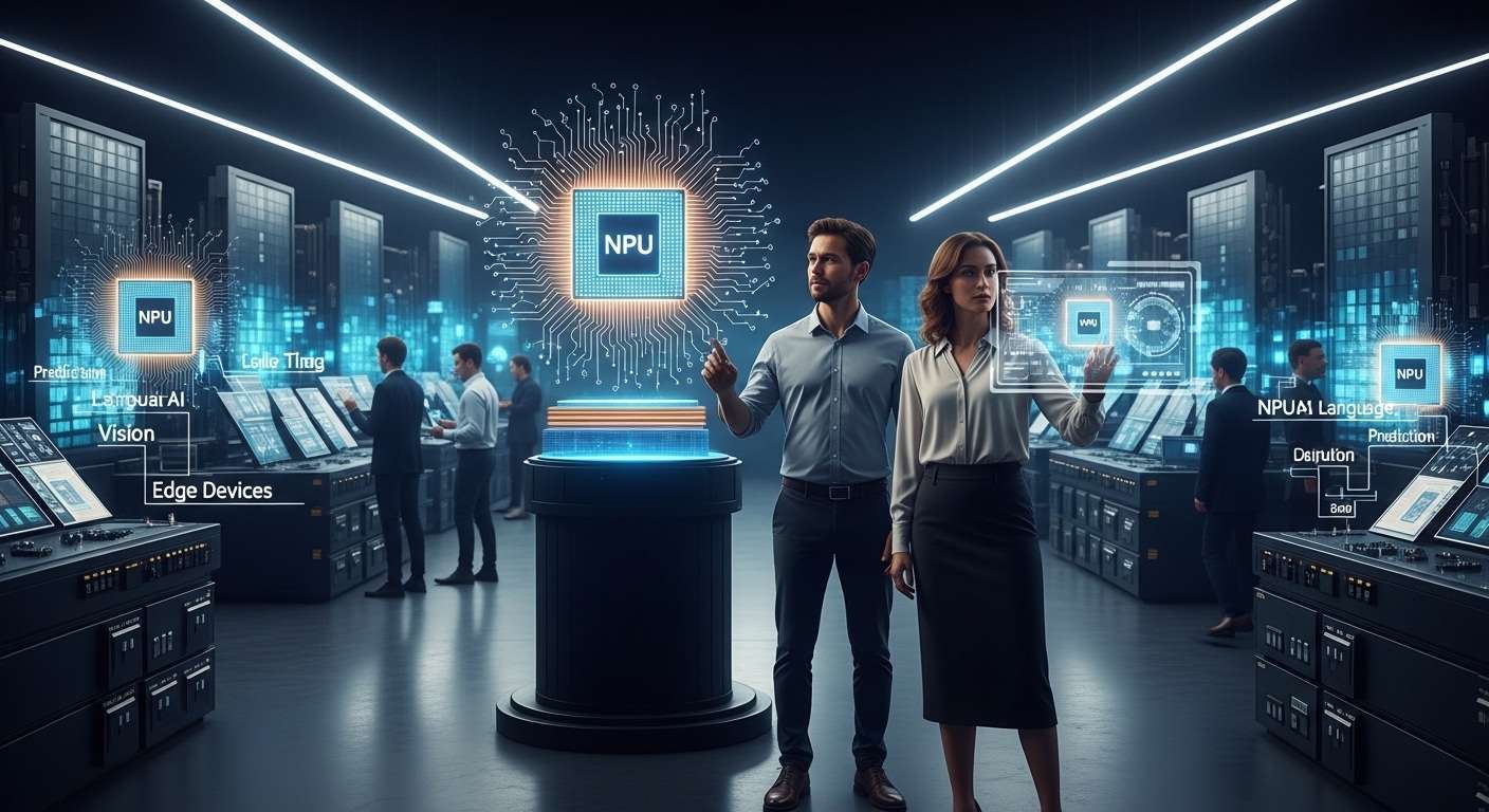 VastSoft Principais Chipscom foco em IA A Consolidação das NPUs Como Protagonistas