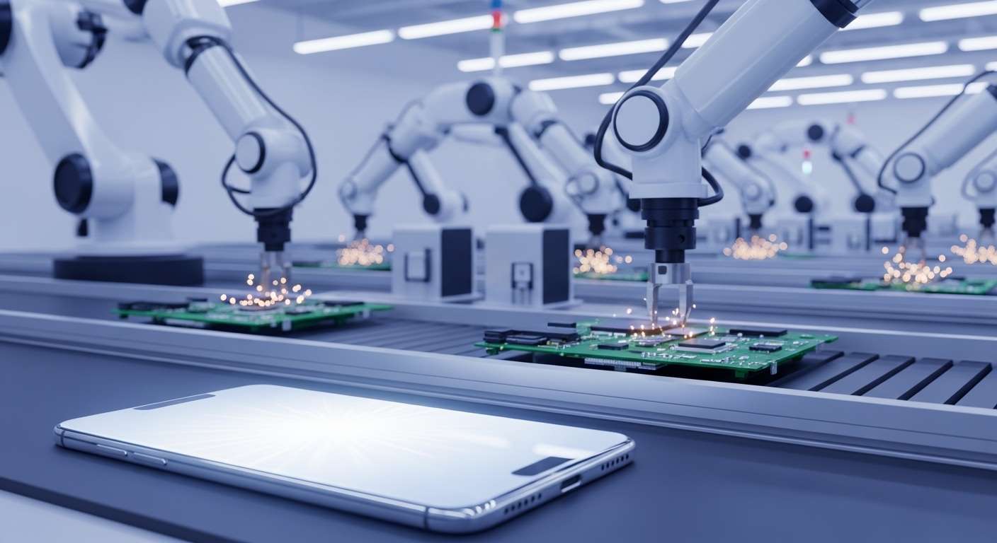 VastSoft Xiaomi inaugura fábrica sem humanos e produz 1 celular por segundo