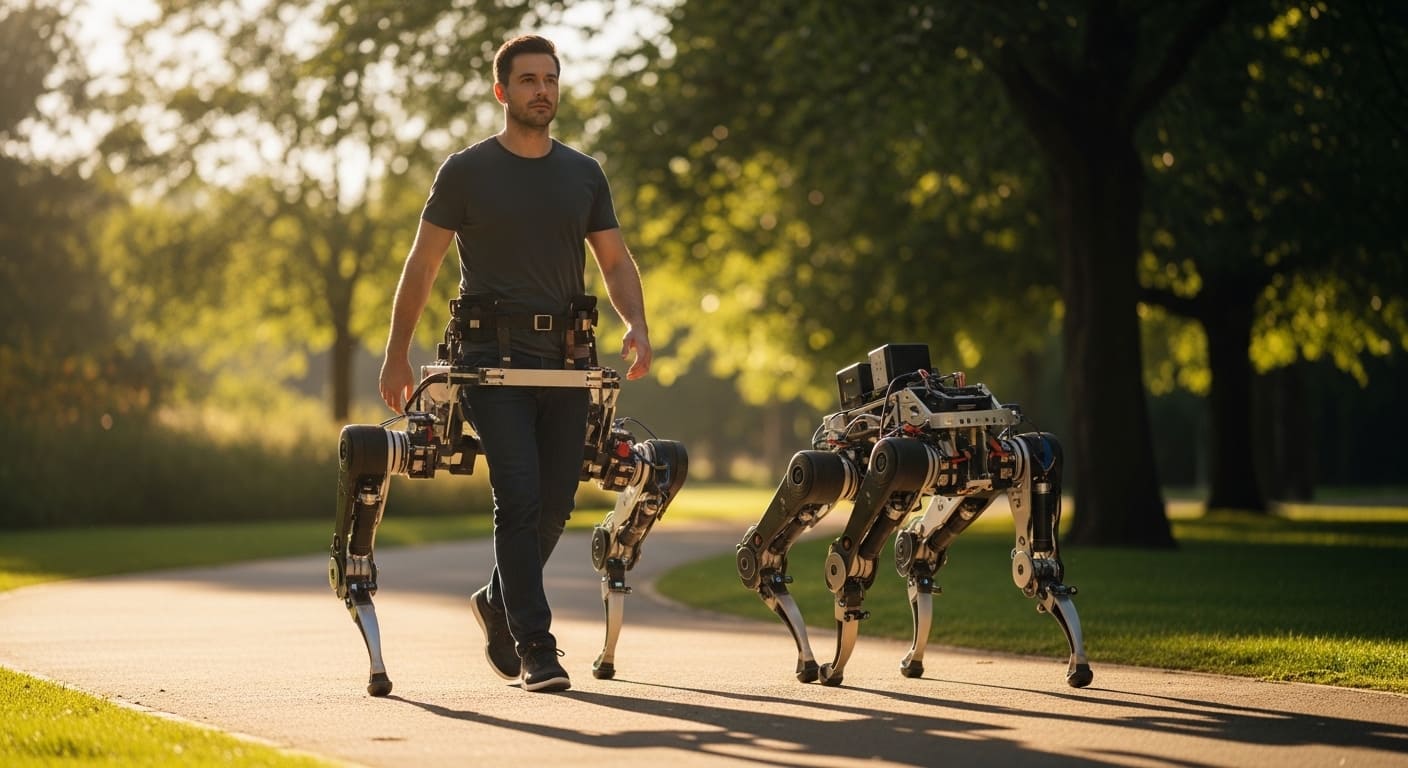 VastSoft China desenvolve centauros robóticos A Engenharia da Estabilidade Quadrúpede