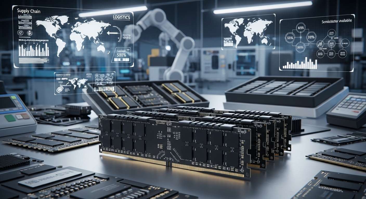 VastSoft Crise das GPUs: Memórias e a Cadeia de Suprimentos