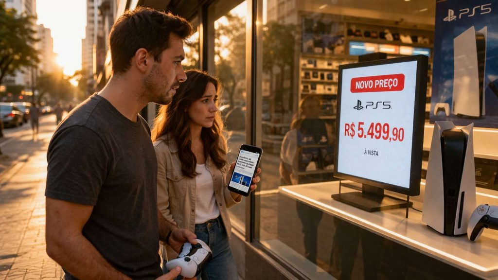 VastSoft PS5 Ultrapassa R$ 5 Mil no Brasil e Revolta Gamers em 2026