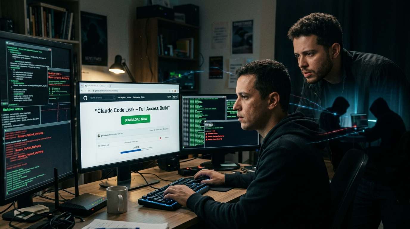 VastSoft Falso Claude Code vazado Um ataque que aproveita a curiosidade dos usuários