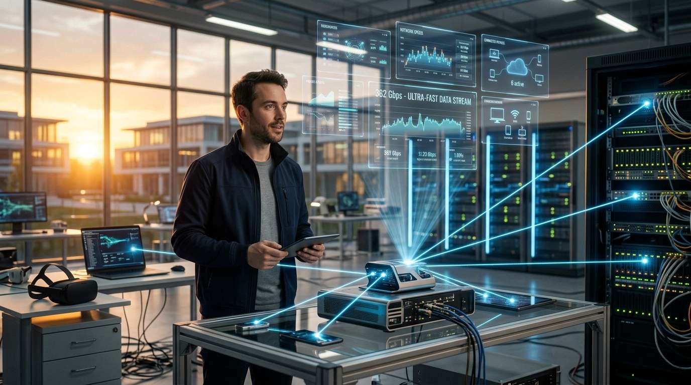 Wi-Fi 362 Gbps? A internet que funciona com luz